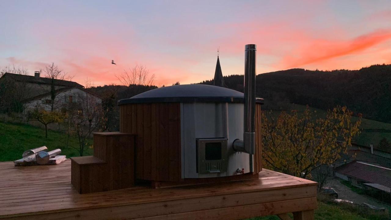 Domaine De La Rue De La Tour Bed and Breakfast Valsonne Εξωτερικό φωτογραφία